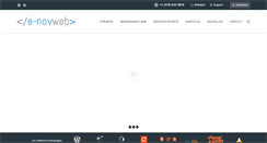 Desktop Screenshot of e-novweb.com